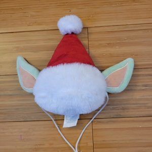 Star Wars Mandalorian Yoda Ears Christmas Dog Hat Sz. L/XL